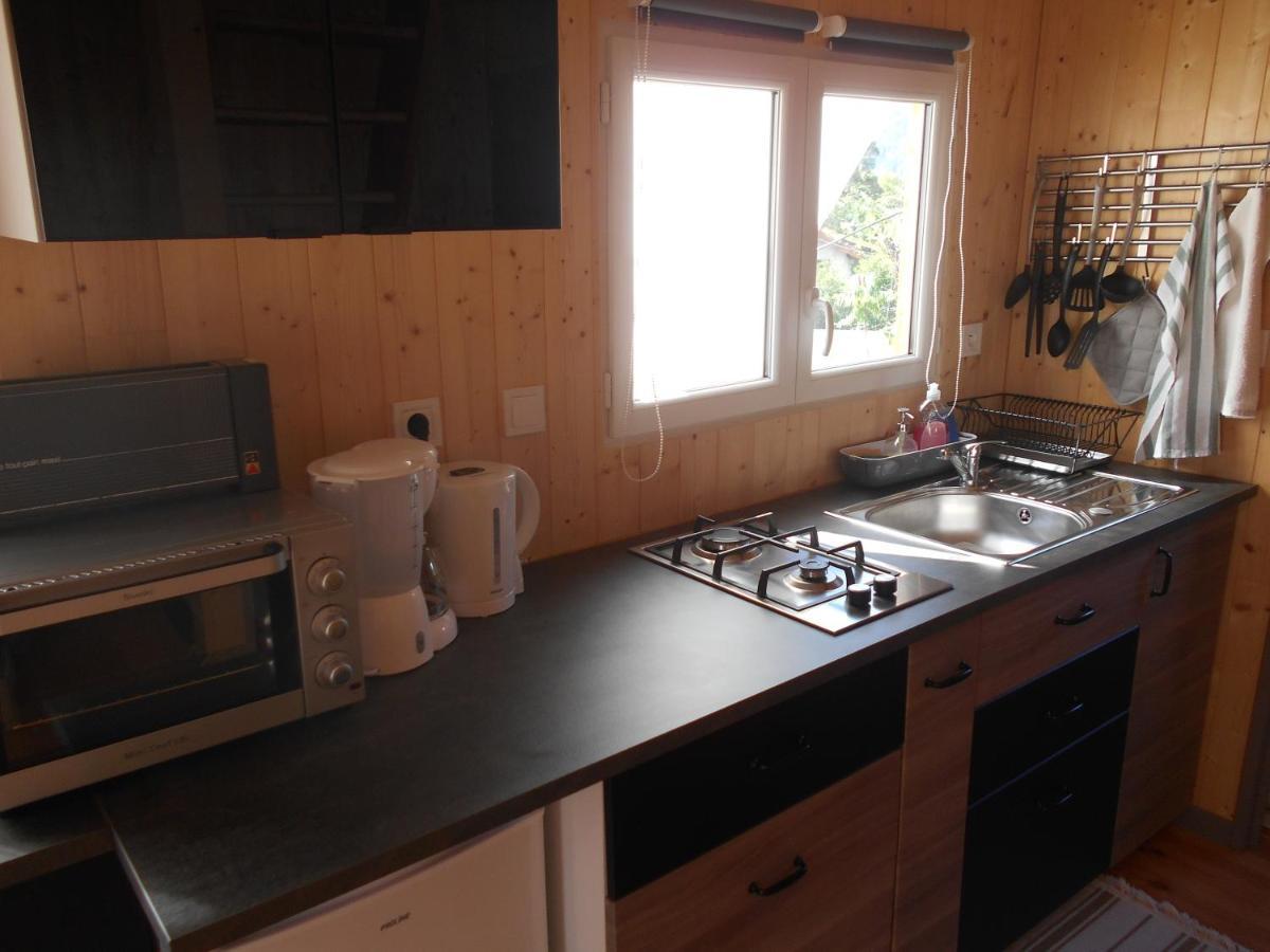 Le Chalet Theys Bagian luar foto