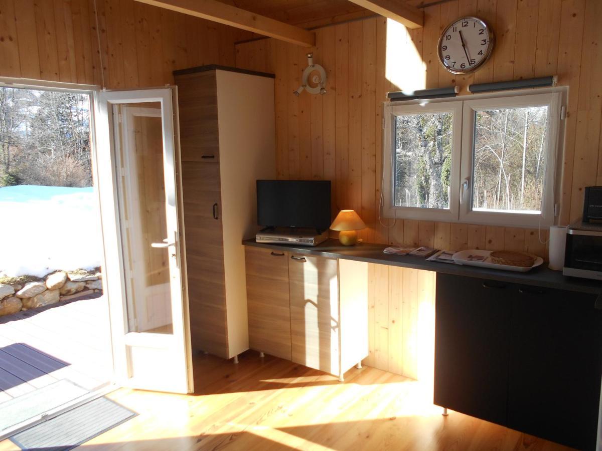 Le Chalet Theys Bagian luar foto