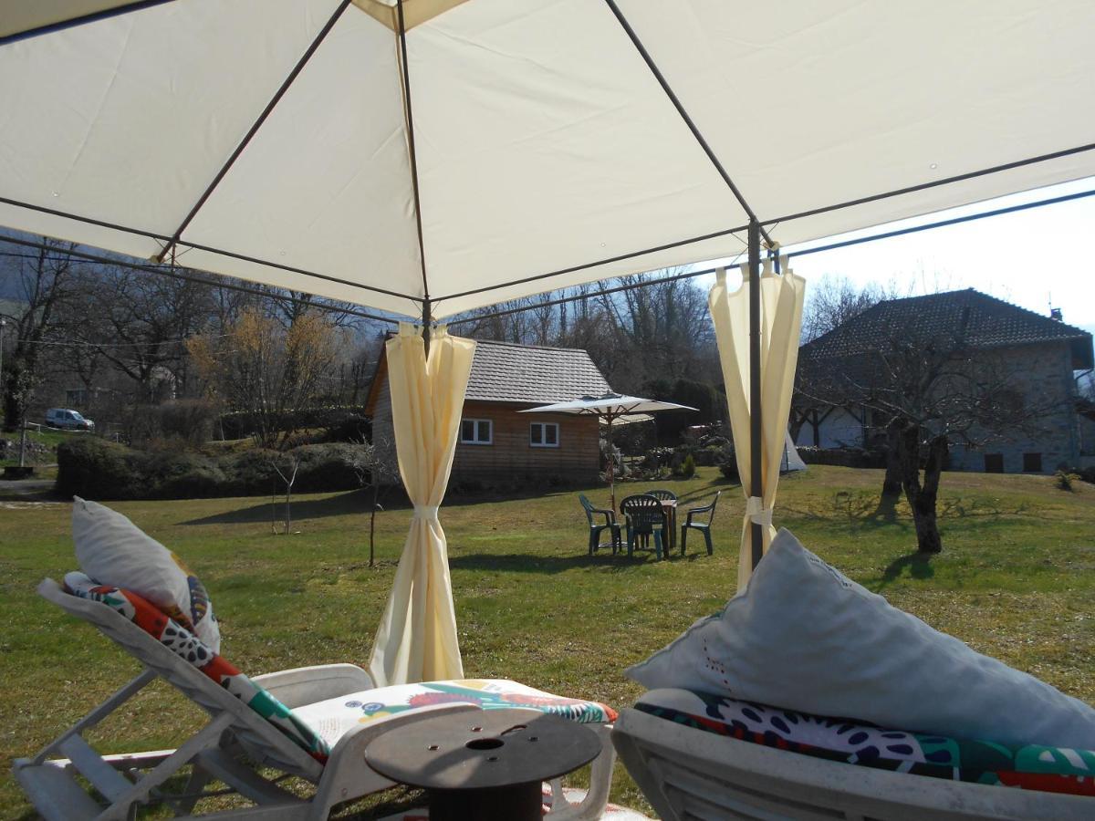Le Chalet Theys Bagian luar foto