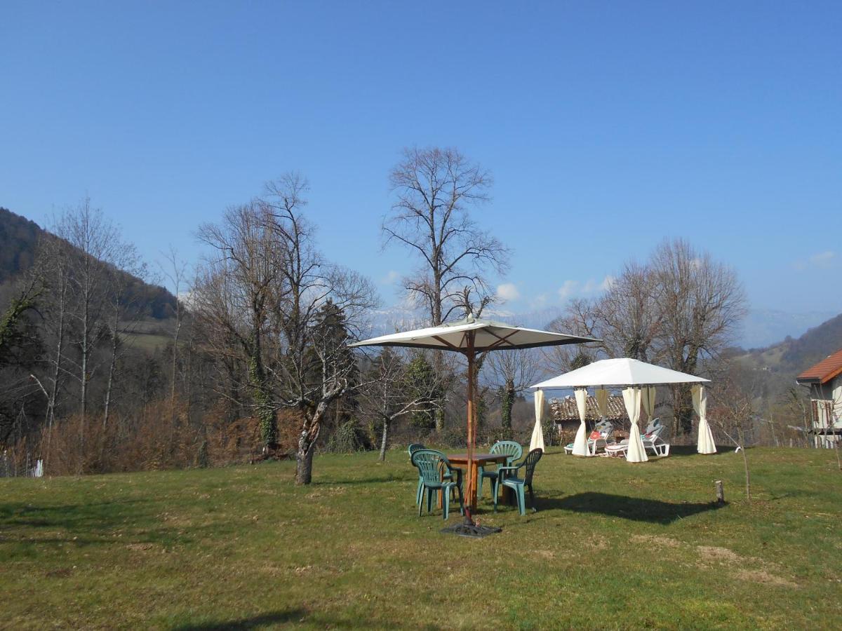 Le Chalet Theys Bagian luar foto