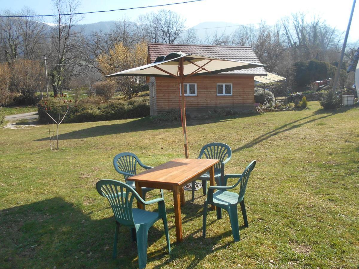 Le Chalet Theys Bagian luar foto