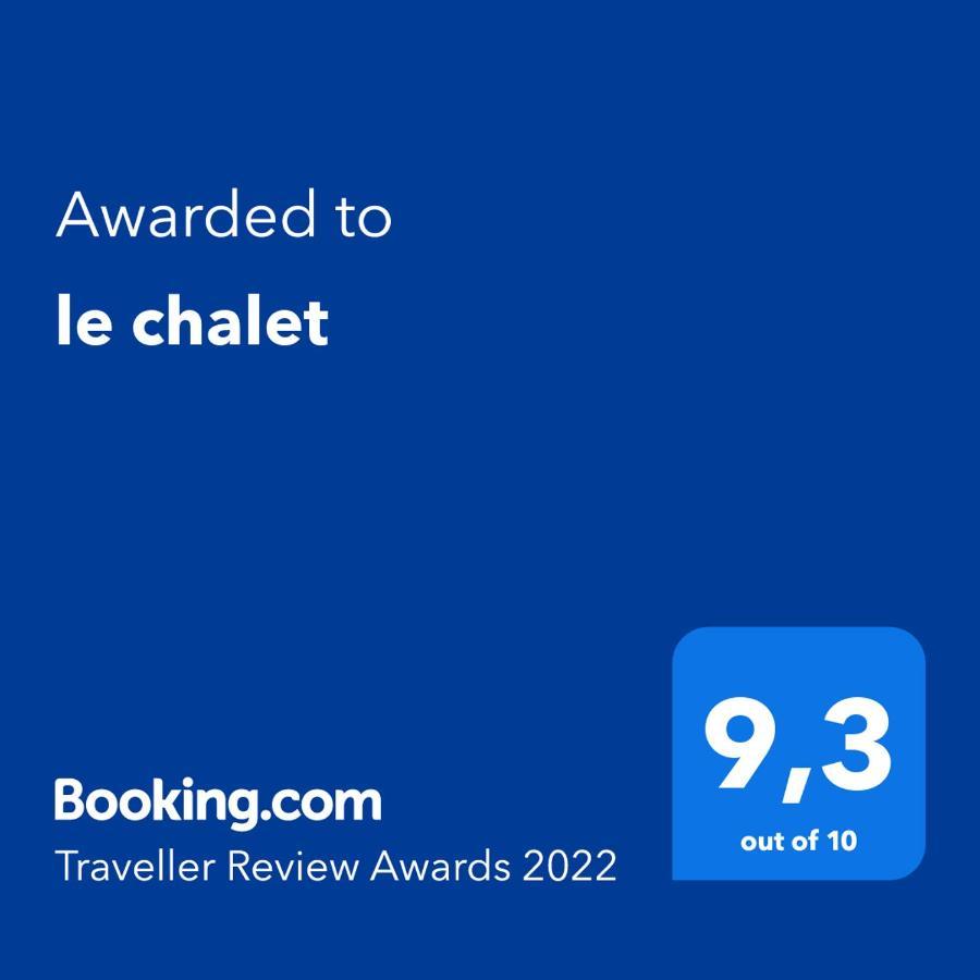 Le Chalet Theys Bagian luar foto