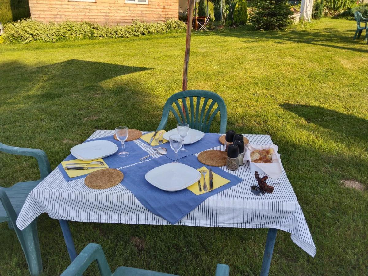 Le Chalet Theys Bagian luar foto