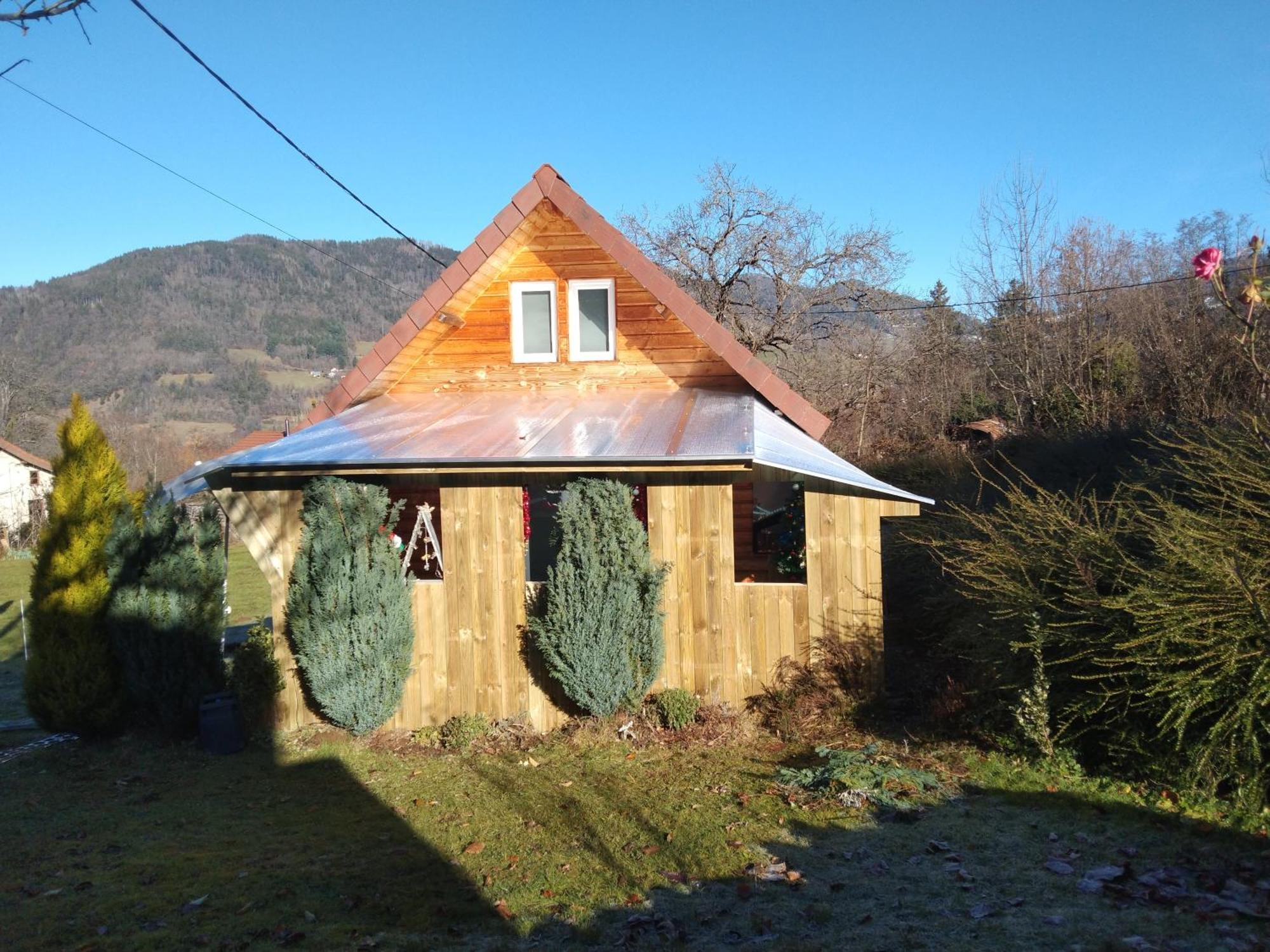 Le Chalet Theys Bagian luar foto