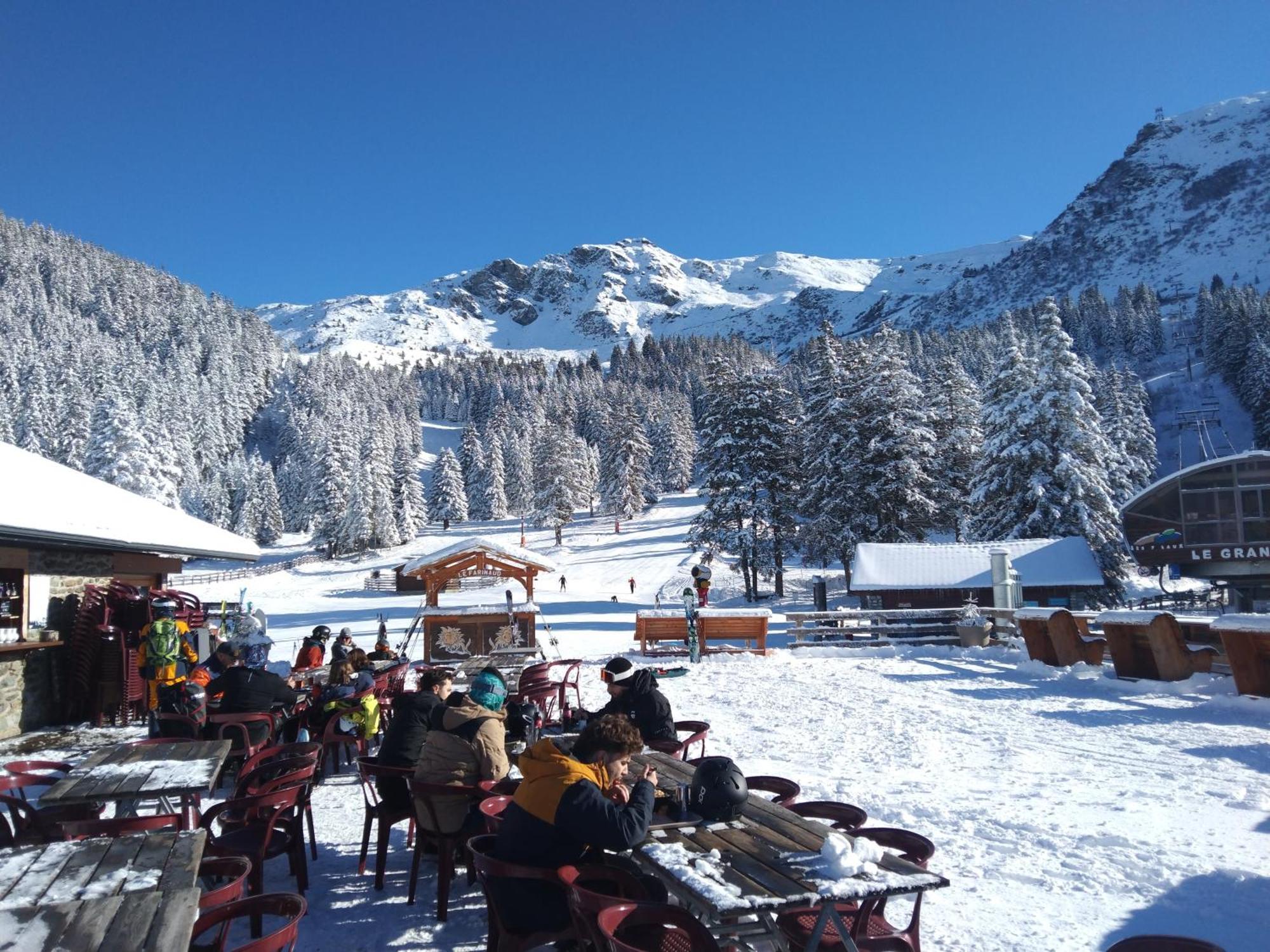 Le Chalet Theys Bagian luar foto